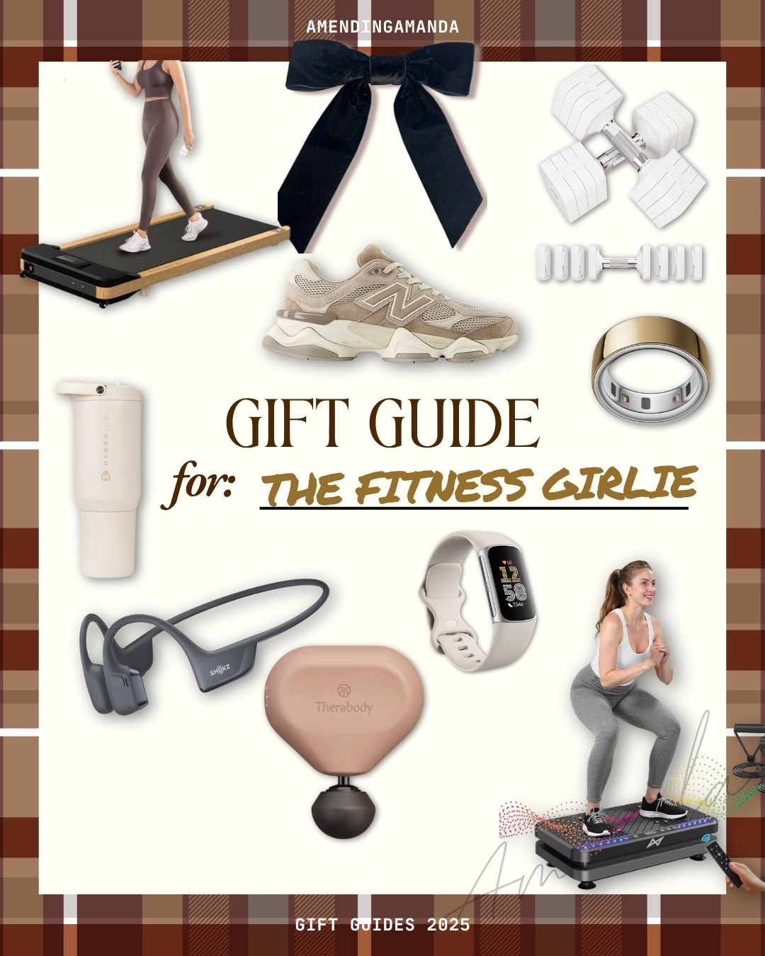 Gift Guide for the Fitness Girlie 🏋️‍♀️

Workout gear, vibration plate, walking pad, therabody, Fitbit, step counter, fitness gifts, home gym, gifts for her, gifts for sister, gifts for best friend 

#LTKGiftGuide #LTKCyberWeek #LTKActive