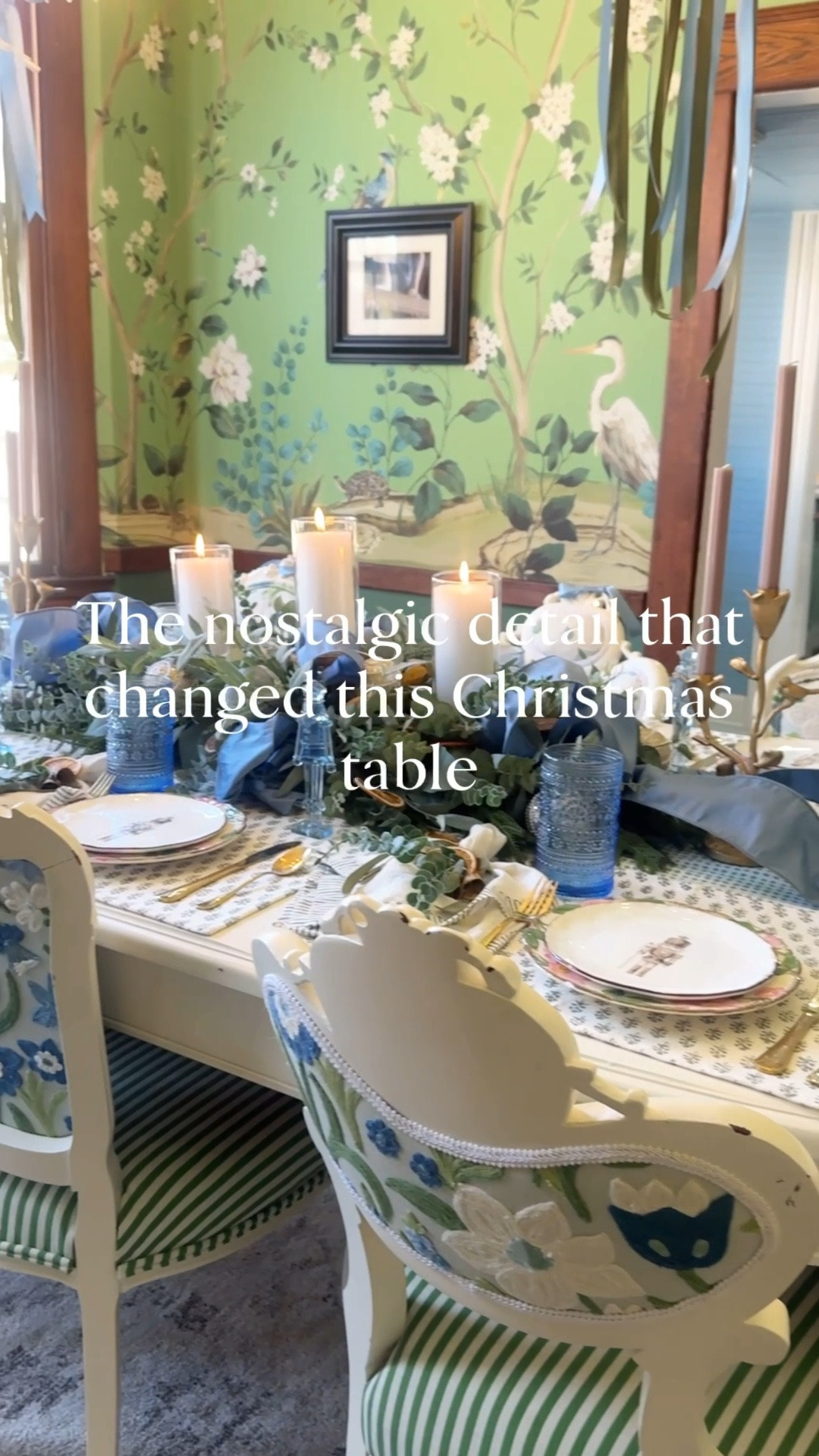 Creating the Christmas tablescape of your dreams using vintage Desert Rose dishes  

#LTKSeasonal #LTKHome #LTKHoliday