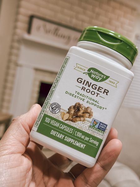 Ginger Root has been a game changer.  This Dietary Supplement has helped support my digestion/gut health leaving me less bloated throughout the day.  (check website for accurate pricing) 