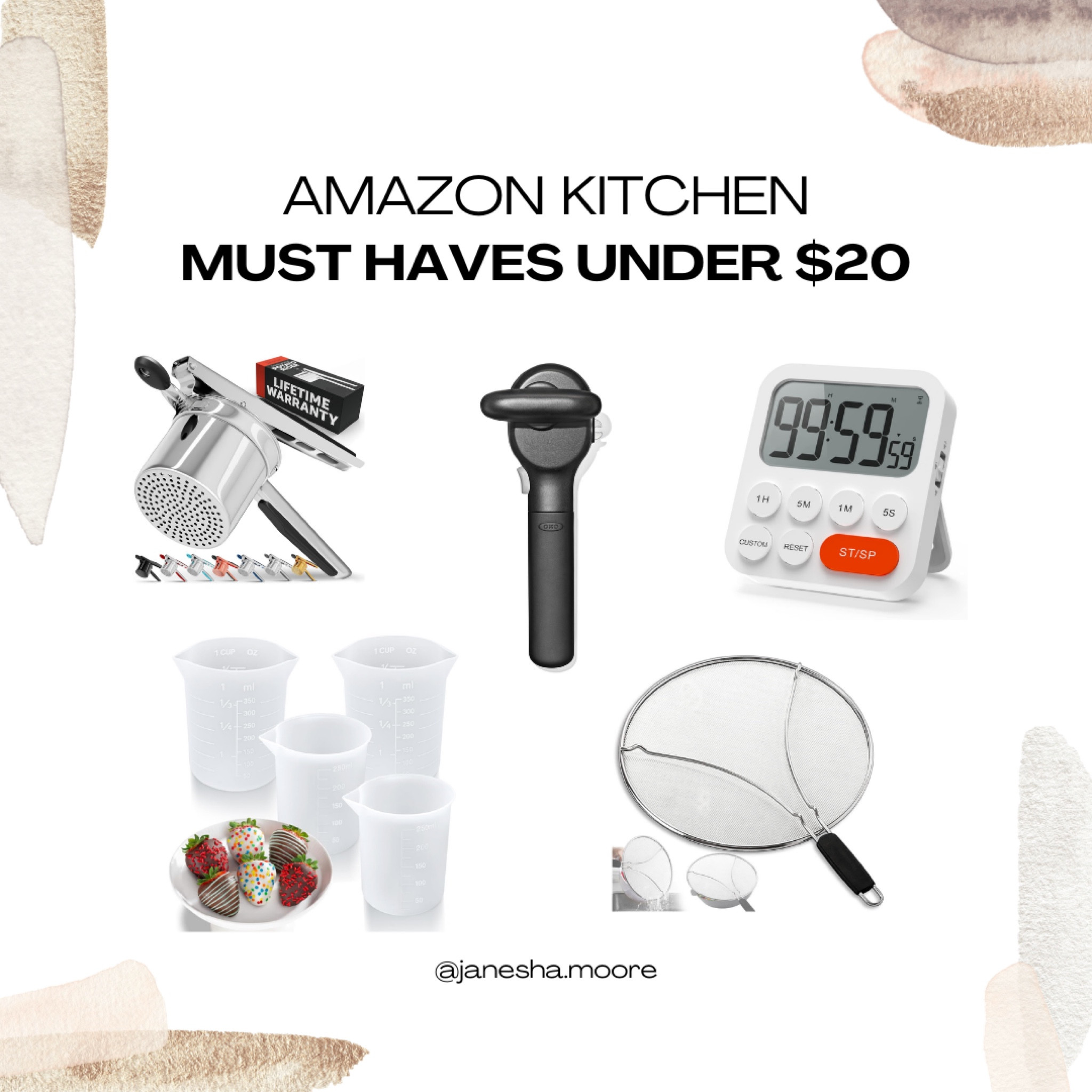 Amazon Kitchen Must-Haves Under $20

#LTKhome #LTKfindsunder50