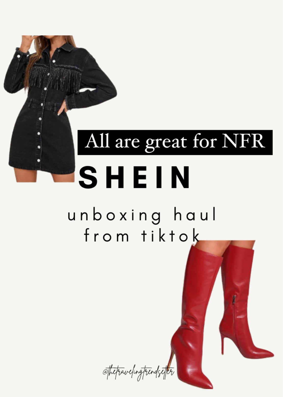 She in unboxing haul western fashion 

#LTKSeasonal #LTKCyberweek #LTKHoliday