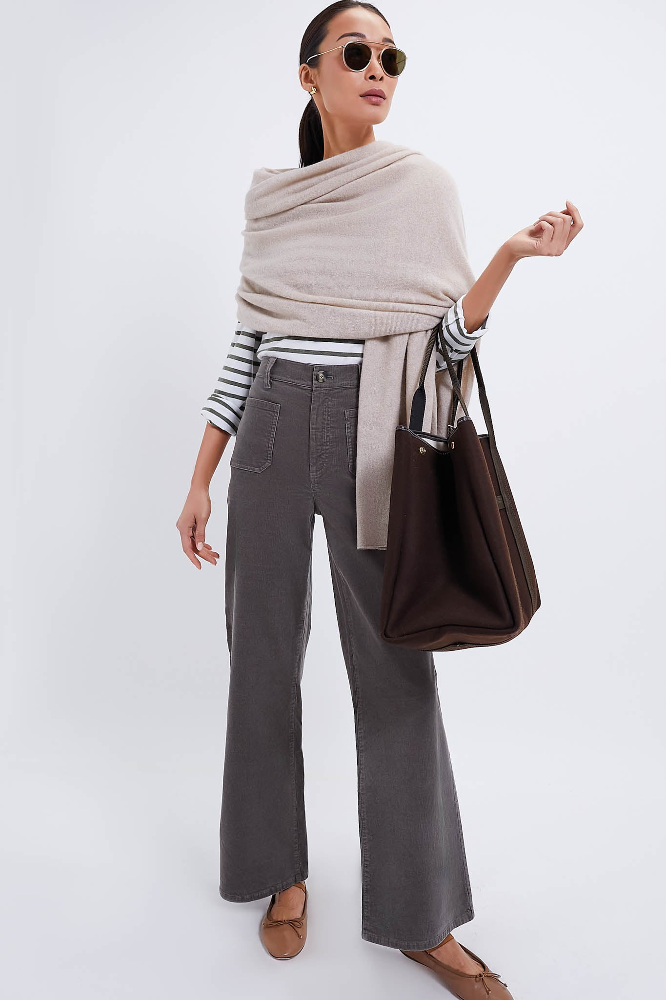 Oat Cashmere Blanket Scarf | Tuckernuck (US)