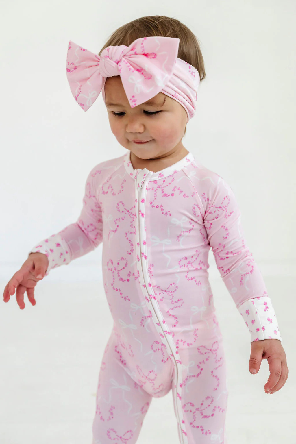 Cora Floral Bows Headband | In My Jammers