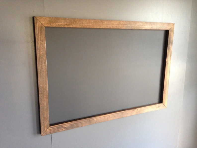 20" x 30"  Rustic Framed Chalkboard, Rustic Wedding Chalkboard, Kitchen Menu, Menu Board, Rustic ... | Etsy (US)