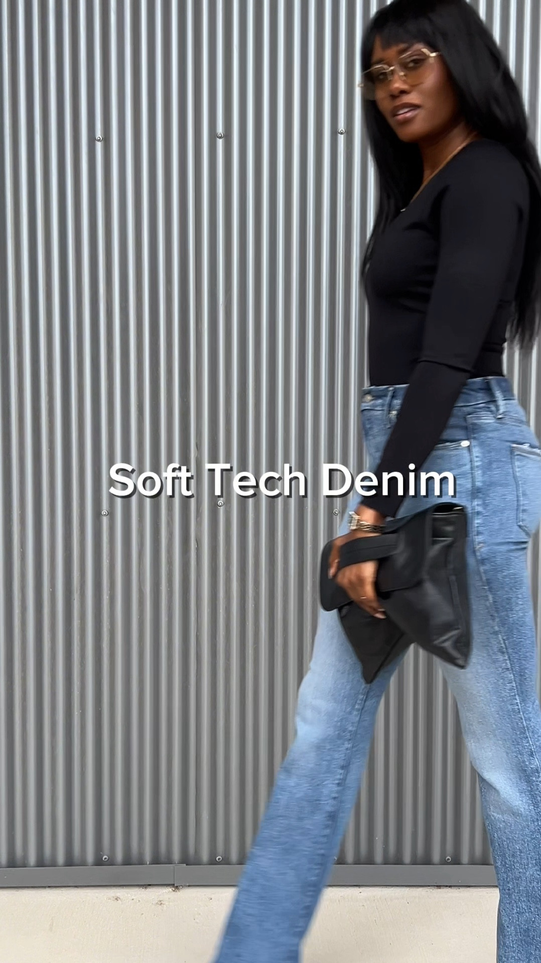 So obsessed with Good American Soft tech denim the Good Classic Slim Bootcut jeans

#LTKStyleTip 

#LTKMidsize #LTKOver40