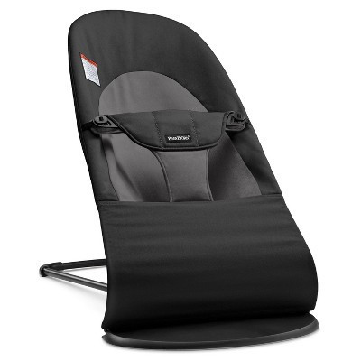 BabyBjorn Bouncer Balance Soft Woven - Black/Dark Gray | Target