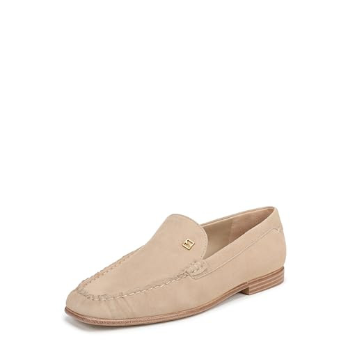 Franco Sarto Sarto Women's Lainey Loafer Desert Beige Suede 8 M | Amazon (US)