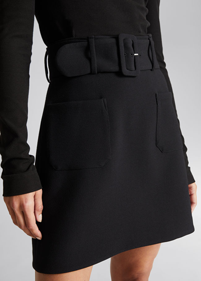 Belted Mini Skirt | & Other Stories US