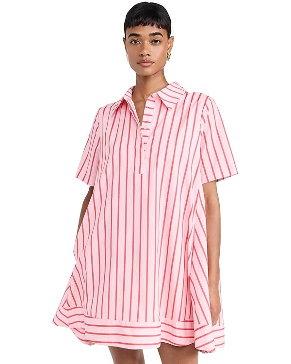 English Factory Stripe Sleeveless Maxi Dress | Amazon (US)