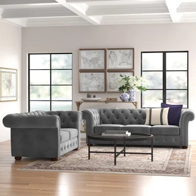 Huskins 2 Piece Standard Living Room Set | Wayfair North America