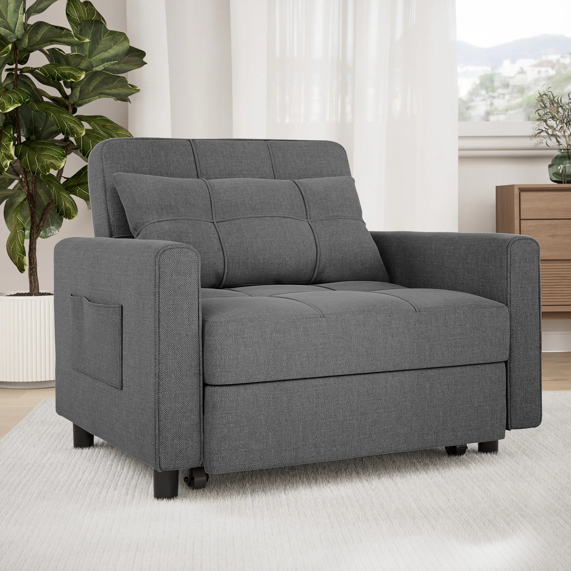 Convertible Accent Chair | Wayfair North America