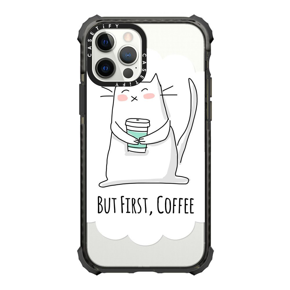 But First, Coffee - Cat | Casetify