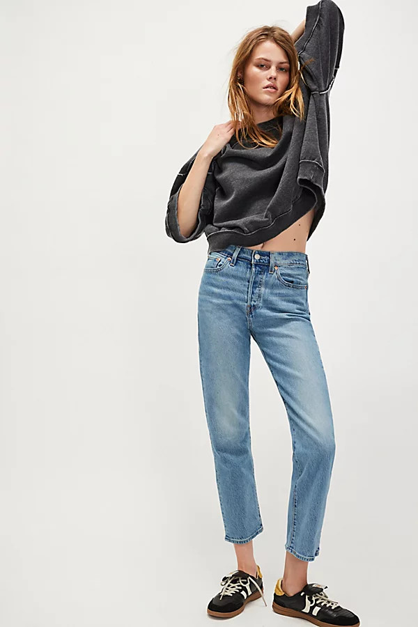 Levi's Wedgie Straight Jeans by Levi's at Free People, Christina, 32 | Free People (Global - UK&FR Excluded)
