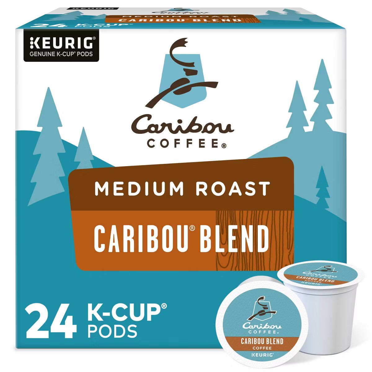 Caribou Coffee Caribou Blend Medium Roast Keurig K-Cup Coffee Pods | Target