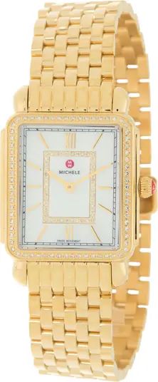 Deco II Diamond Bracelet Watch, 29mm - 0.52ct. | Nordstrom Rack