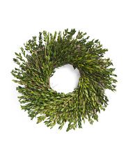 Preserved Natural Myrtle Wreath | Marshalls