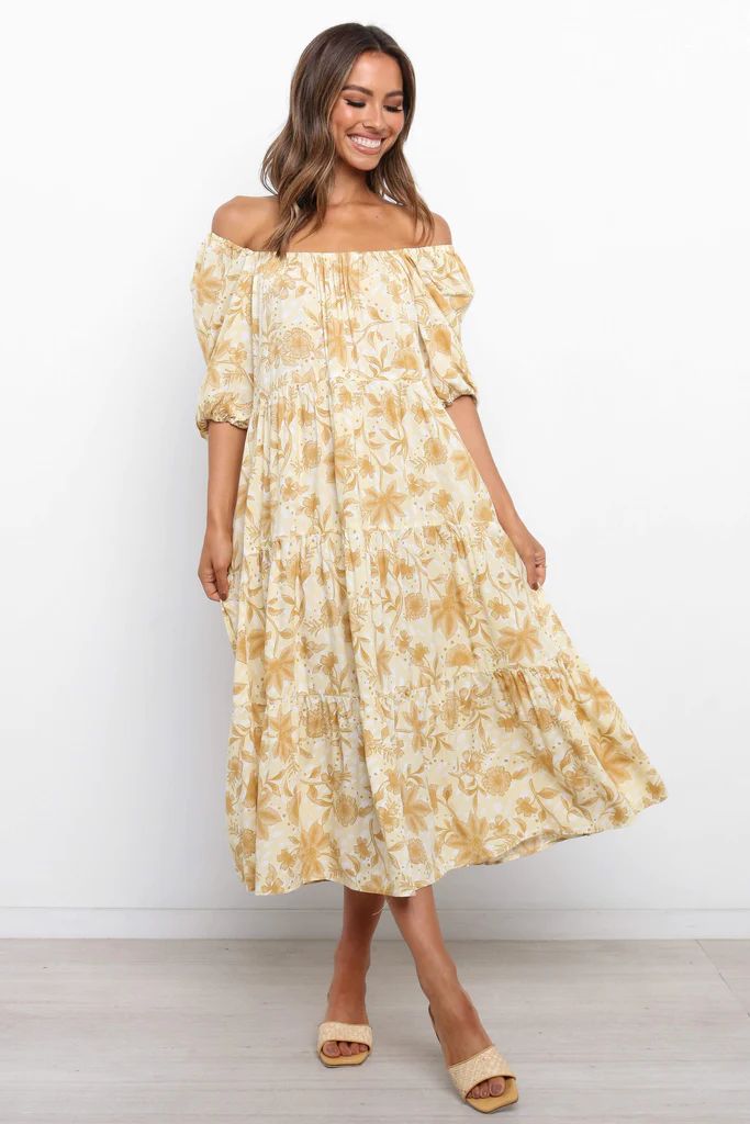 Sunni Dress - Yellow | Petal & Pup (US)