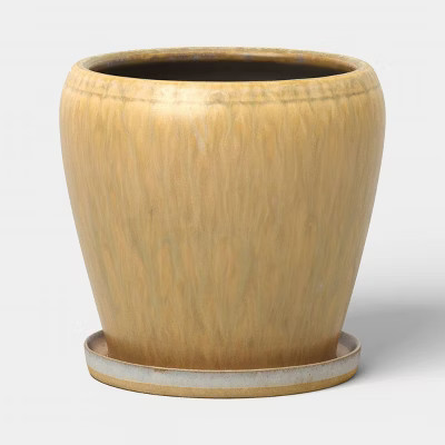 Ceramic Planter with Reactive Glaze 6" - Threshold™ | Target