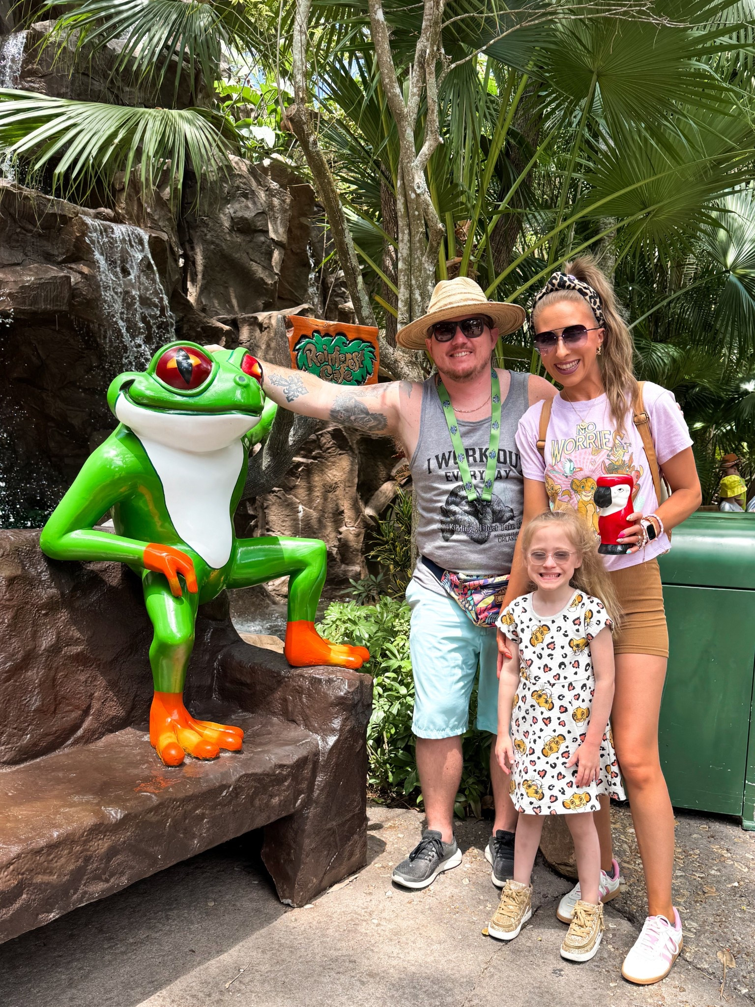 Rainforest cafe at animal kingdom outfits! 🐸✨🦁

#LTKFindsUnder50 #LTKKids #LTKFamily