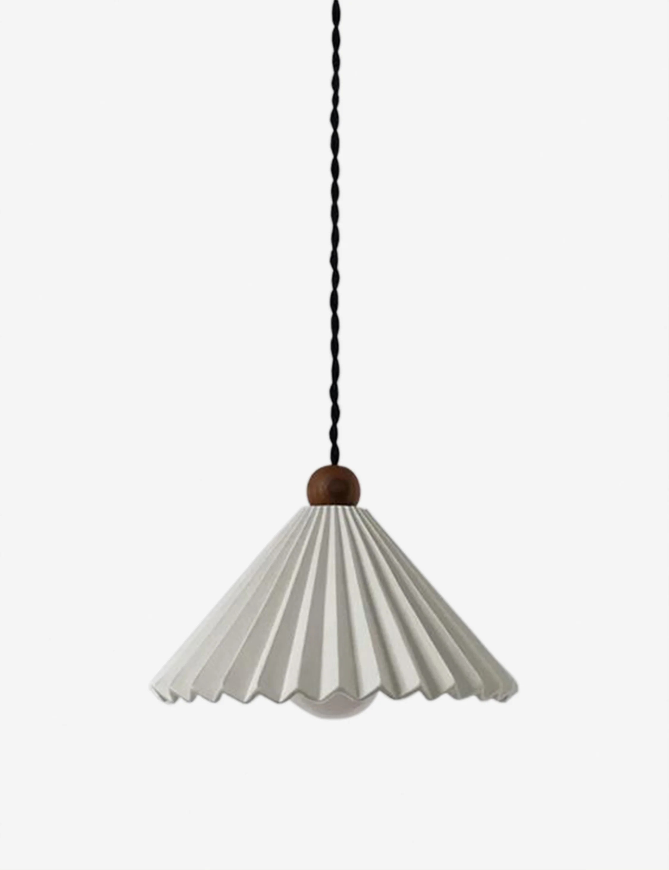 Prairie Pendant Light by Huey Lightshop, Cloud 6"Dia | Lulu and Georgia 