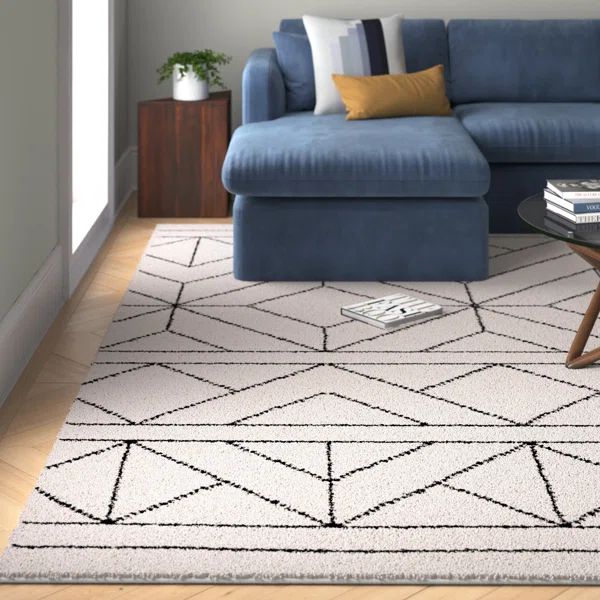 Simone Power Loom Performance Cream Rug | Wayfair North America