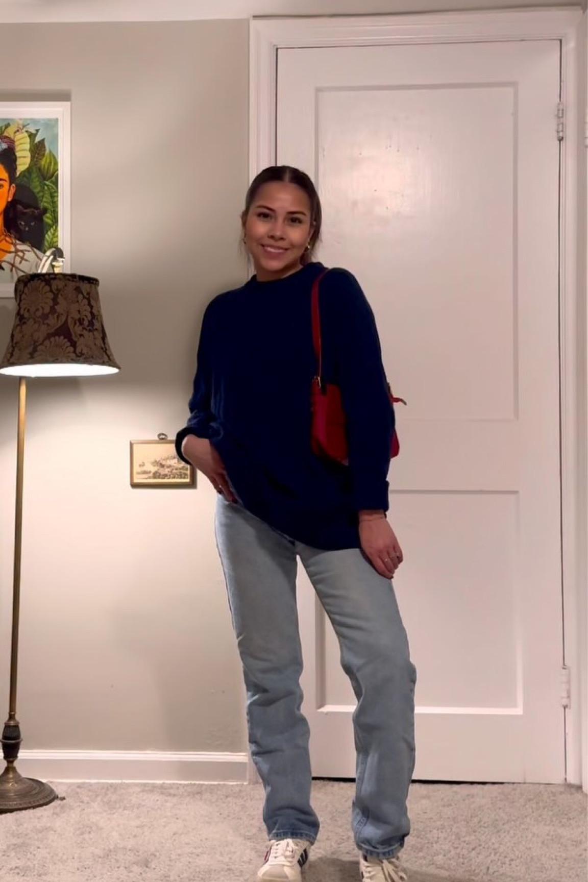 i love @aerie always coming out with the cutest and comfiest sweaters! 
 

….
Outfit details: 
Sweater - Aerie 
Jeans - Brandy Melville
Shoes- Adidas 

.
.
.
.
.
.
.

#ootd #mystyle #fashion #fashioninspo #outfitcheck #fashionreels #outfitinspo #outfitideas  #fitcheck #smallcreator  #casualoutfit #fashioncreator  #styleblogger #styling #smallfashioncreator #trendypants #howtostyle #Aerie