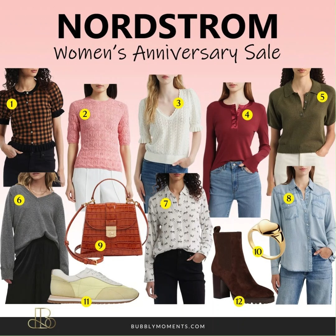 The Nordstrom Women's Anniversary Sale is ending soon, so don't miss your chance to shop before it ends. I've rounded up my favorite women's fashion finds, including clothing, shoes, handbags, beauty, and everyday essentials. Whether you're updating your wardrobe or looking for timeless pieces you'll wear all season, this is a great time to browse the collection. Save your favorites, shop the styles you love, and don't wait too long because the sale won't last. Check out all my top picks before the Nordstrom Women's Anniversary Sale ends!
#LTKSaleAlert #LTKootd #LTKSeasonal #Nordstrom #NordstromAnniversarySale #WomensFashion #WomenStyle #FashionFinds #WardrobeEssentials #FallFashion #StyleInspiration #Shoes #Handbags #BeautyFinds #EverydayStyle #TrendingNow #MustHaveFinds #ShoppingInspo #SaleAlert #ShopNow #FashionLover #OOTD #WomenFashion 

 