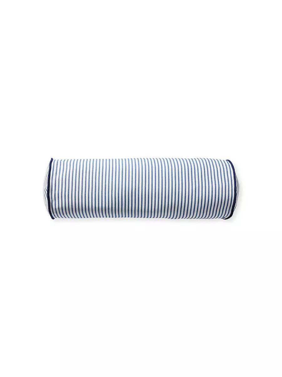 Perennials Pinstripe Pillow Cover | Serena and Lily