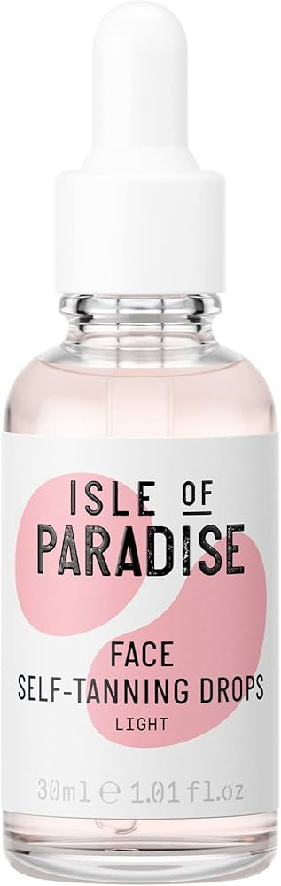 Isle of Paradise Self Tanning Drops - Color Correcting Self Tan Drops for Gradual Glow, Vegan and... | Amazon (US)