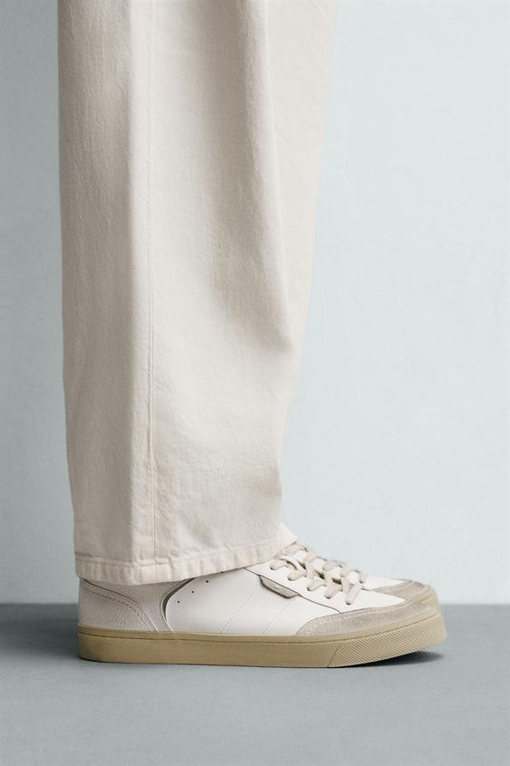 CONTRASTING SOLE SNEAKERS | Zara US