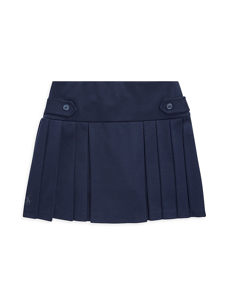 Little Girl's & Girl's Pleated Ponte Skirt - Navy - Size 16 | Saks Fifth Avenue