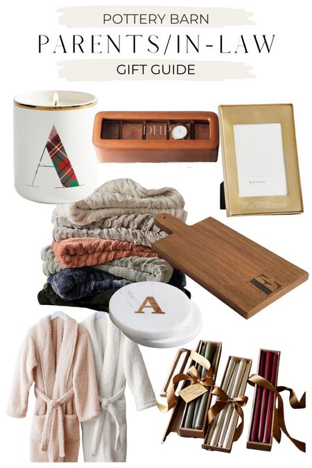 Gift guide for parents and in-laws // cozy finds from Pottery Barn // blanket // candles // picture frame 

#LTKSeasonal #LTKGiftGuide #LTKHoliday