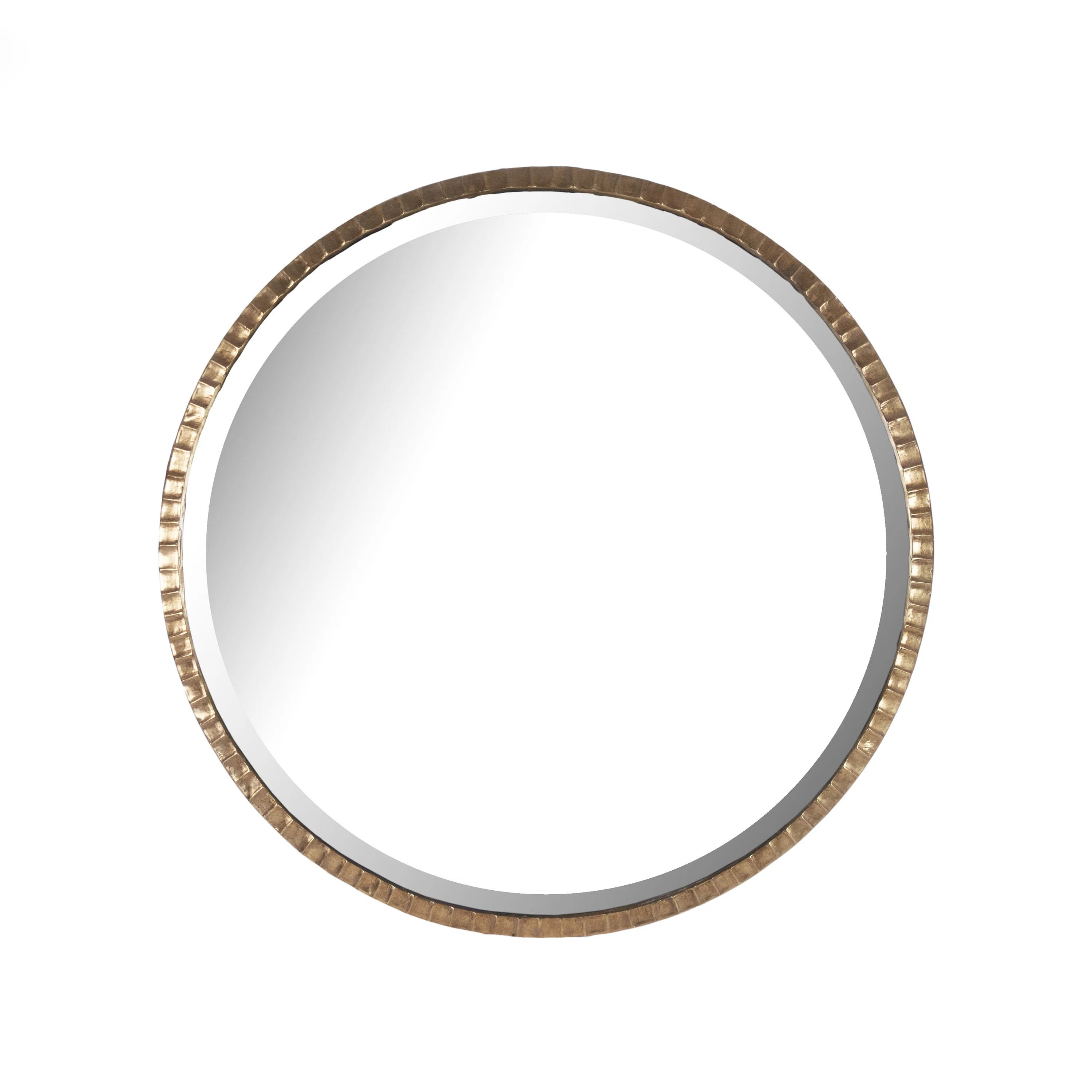 Ania Metal Flat Wall Mirror | Wayfair North America