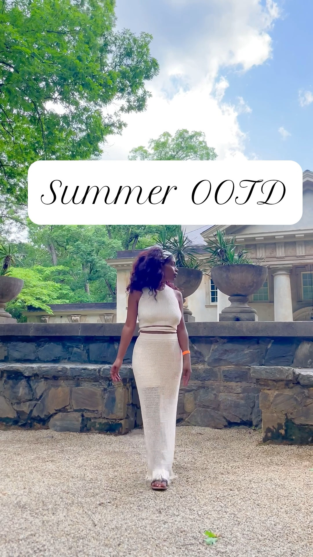 Giving summer elegance in this ivory crochet skirt set. 

#LTKSeasonal #LTKOver40 #LTKPetite