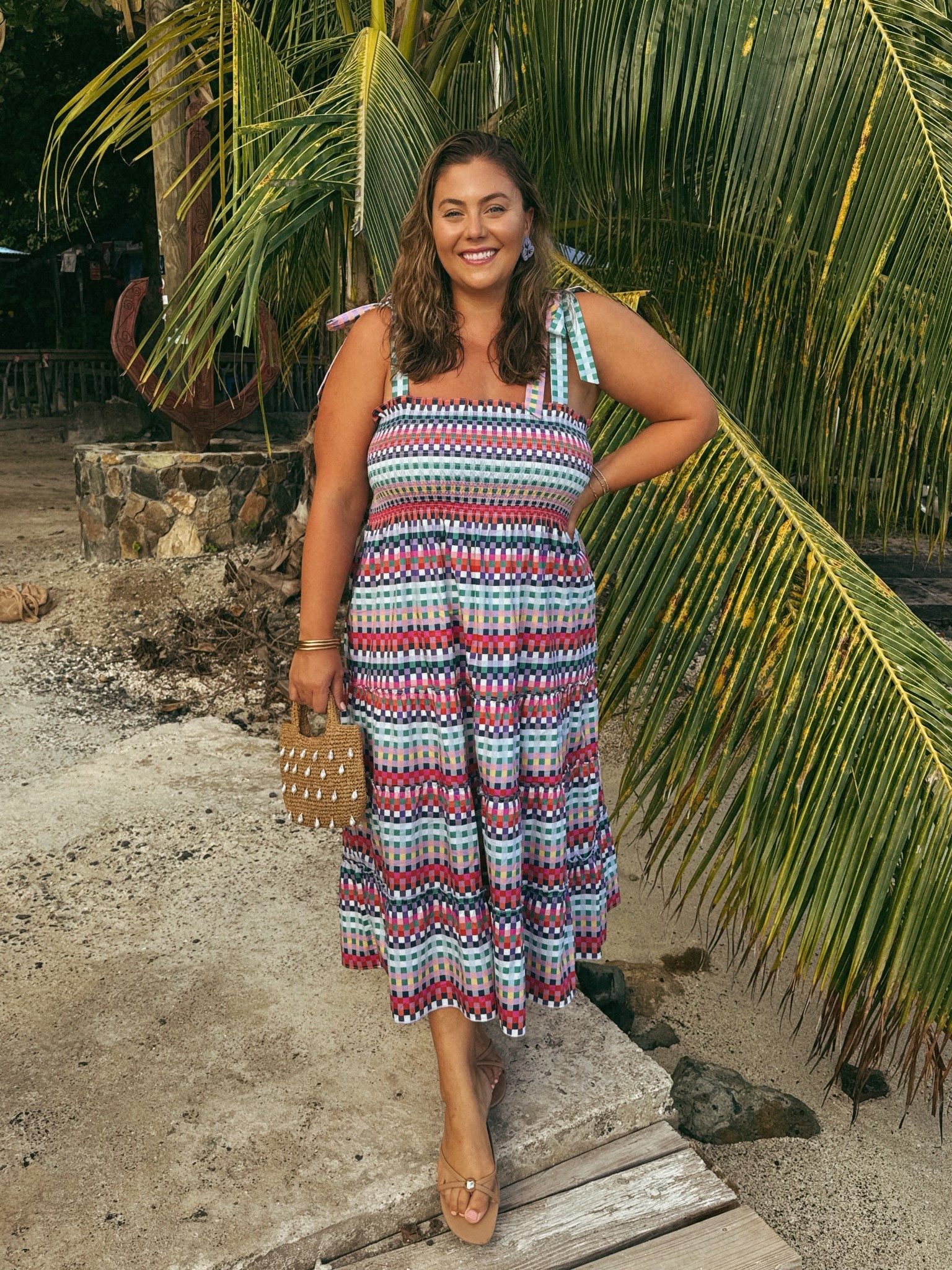 Vacation outfit, summer dress, dinner outfit inspo. Wearing size XXL in dress. Use CARALYN15 on your first order at Spanx. Use CARALYN20 at Shapermint. 

#LTKSeasonal #LTKStyleTip #LTKPlusSize