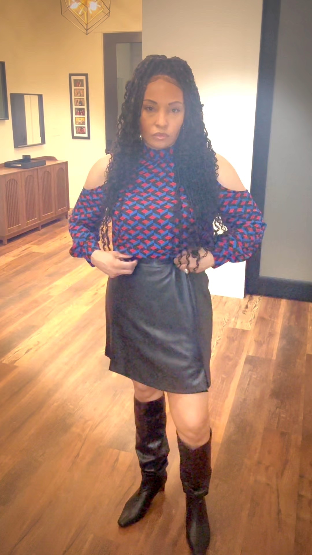 Date night or dinner meeting?

Linked similar cold-shoulder tops, leather skirt, and boots.
Because elevated staples never miss.
#thekijuanaedit

#LTKOver40 #LTKootd #LTKMidsize