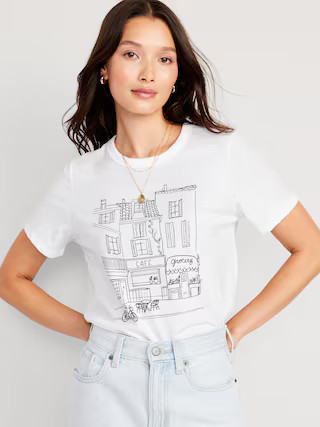 EveryWear Graphic T-Shirt for Women | Old Navy (US)