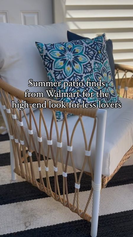 Patio furniture- outdoor furniture- patio set - Serena and Lily look for less - modern coastal aesthetic 

#LTKSeasonal #LTKHome