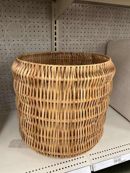 Large vertical weave basket at target by threshold. Perfect for a plant or blankets and perfect natural colors 

#LTKhome #LTKSpringSale #LTKfindsunder100