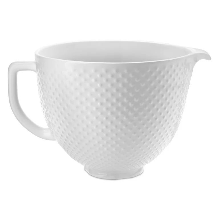 KitchenAid® 5 Quart Hobnail Ceramic Bowl - KSM2CB5THB | Walmart (US)