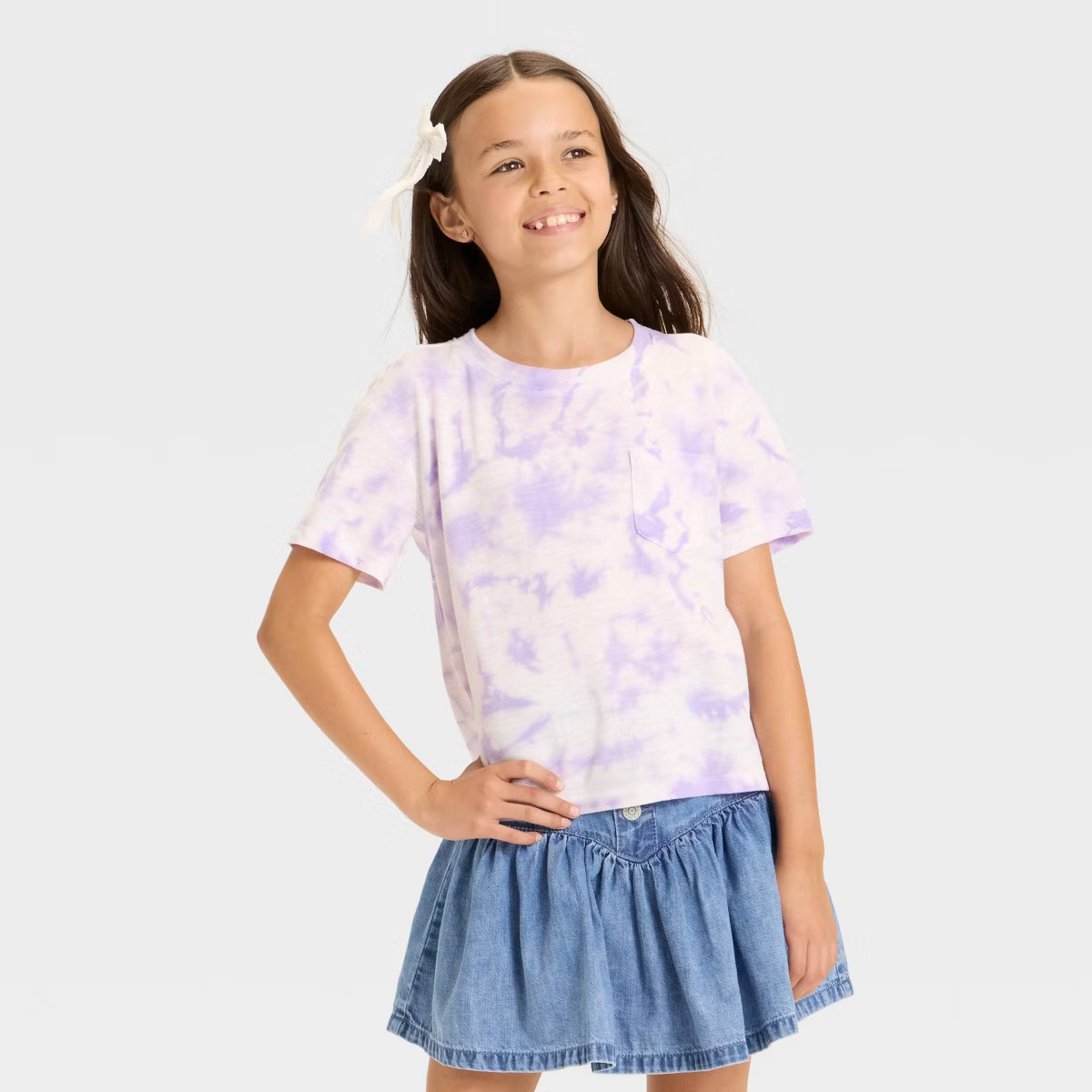 Girls' Short Sleeve Relaxed Fit T-Shirt - Cat & Jack™ | Target