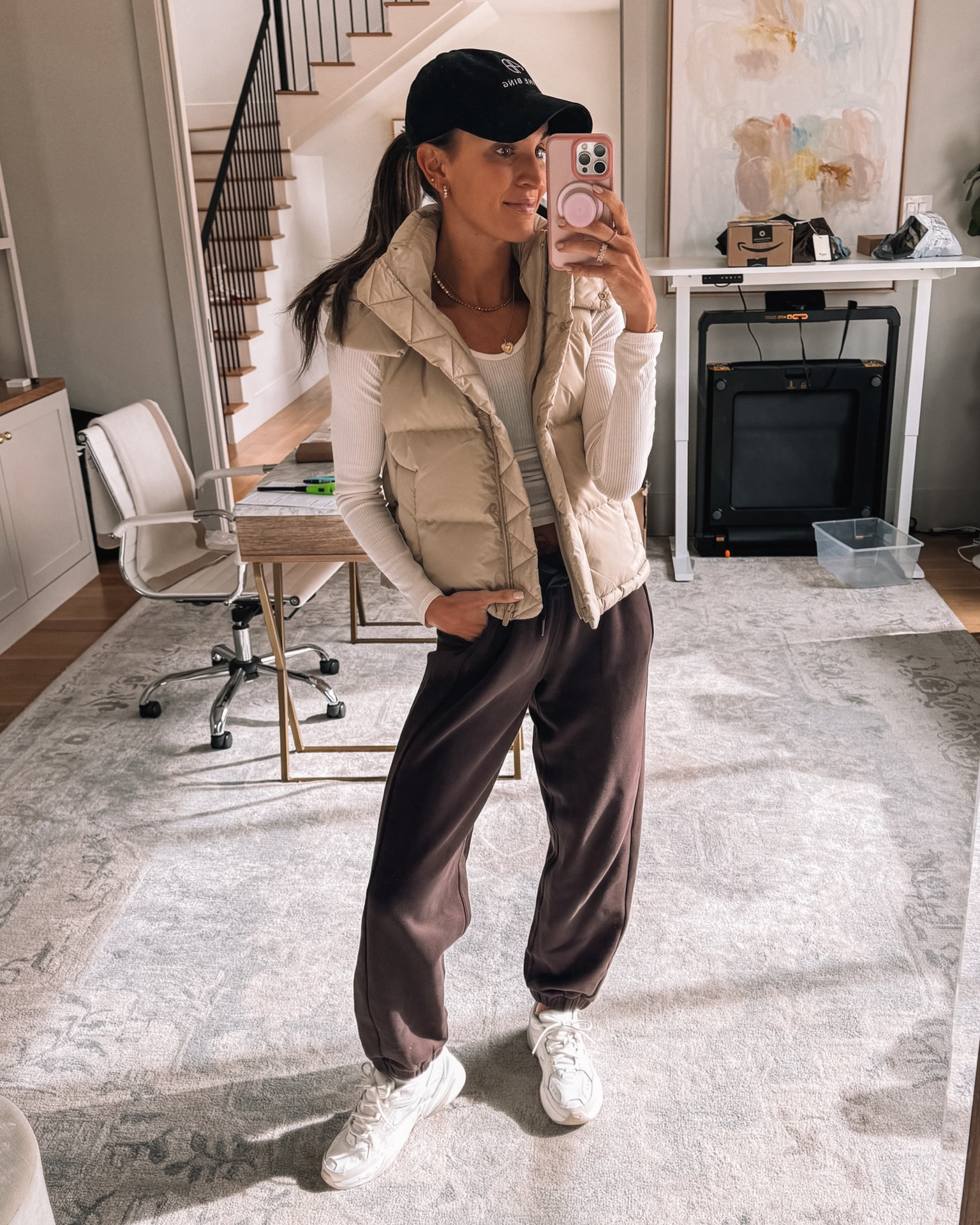 these new lululemon sweatpants are so good! wearing size xs