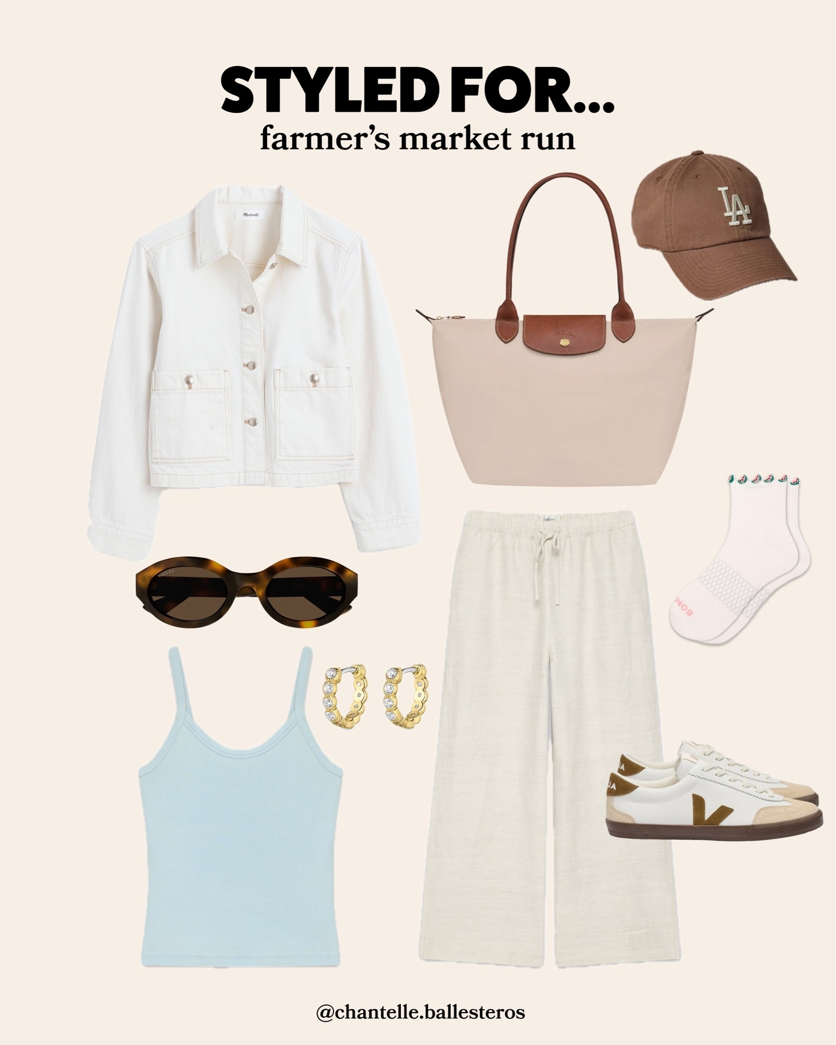 An effortless, casual weekend outfit that’s perfect for a stroll through your local farmers market - the sun is shining, birds are chirping…it’s a beautiful day!

#LTKdayinmylife #LTKgrwm #LTKootd