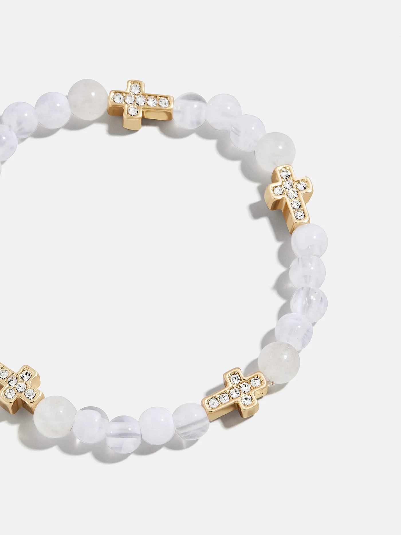 Peace of Mind Semi-Precious Bracelet - Cross | BaubleBar