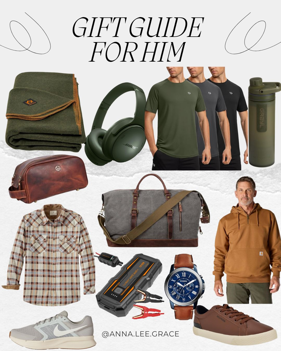 Gift guide for him! 

gift guide, gifts for him, men’s gifts, amazon finds, holiday gifts, amazon favorites, gift ideas for men, christmas gifts, practical gifts, amazon gift ideas, holiday shopping, tech gifts, grooming gifts, budget friendly gifts, easy gift ideas 

 #LTKGiftGuide #LTKHoliday #LTKMens