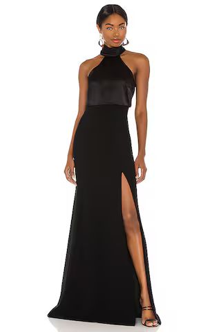 Cinq a Sept Alexandra Gown in Black from Revolve.com | Revolve Clothing (Global)