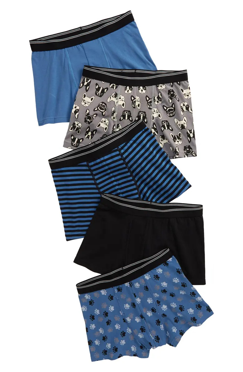 Kids' Assorted 5-Pack Trunks | Nordstrom