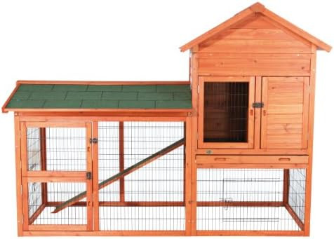 Trixie Natura Two Story Rabbit Hutch Large Run | Amazon (US)