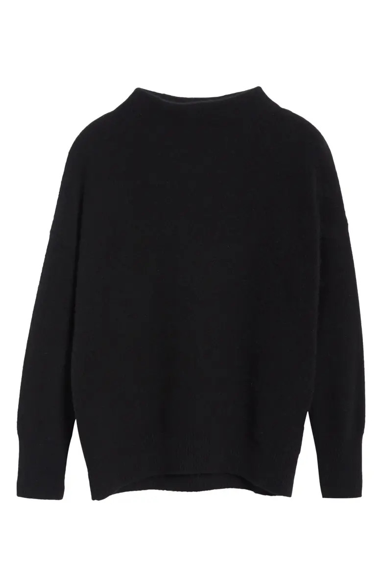 Boiled Cashmere Funnel Neck Pullover | Nordstrom