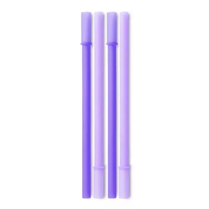 GoSili 4pk Silicone Kids' Reusable Straws | Target